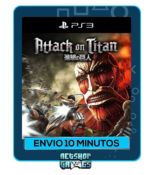 Attack On Titan - Ps3 - Midia Digital