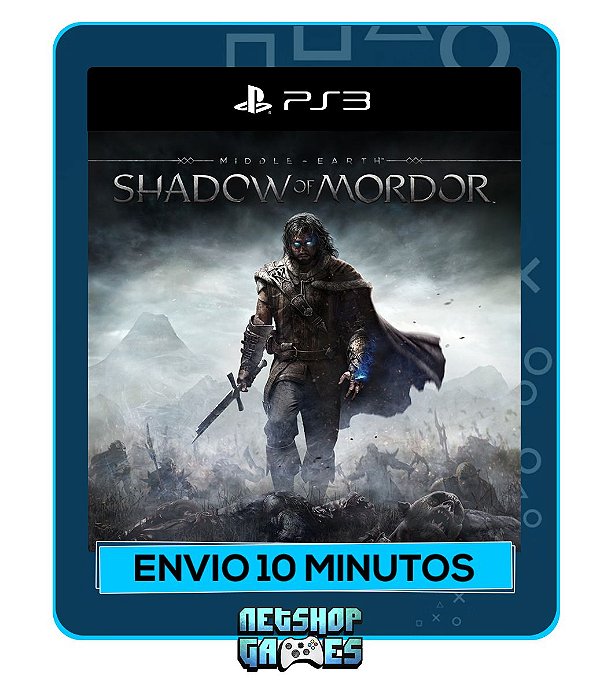 Middle-Earth Shadow Of Mordor - Ps3 - Midia Digital