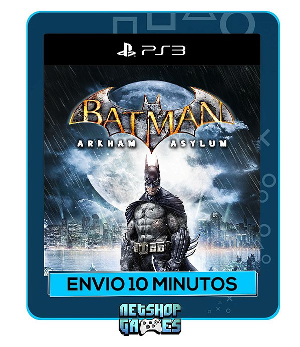 Batman Arkham Asylum - Ps3 - Midia Digital