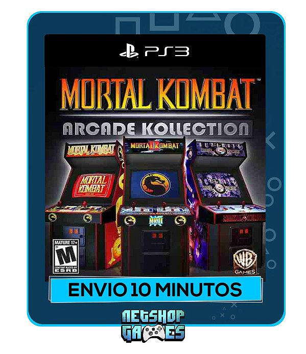 Mortal Kombat Arcade Kollection - Ps3 - Midia Digital