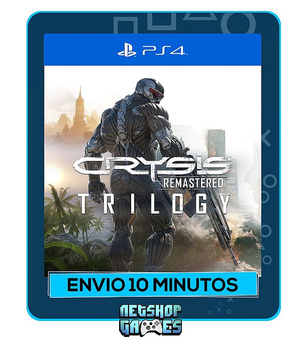 Crysis Remastered Trilogy - Edição Padrão - Ps4 - Mídia Digital