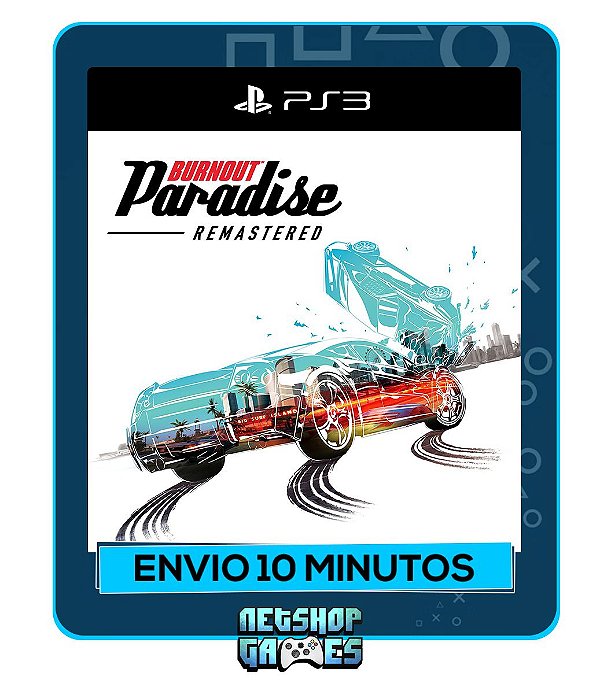 Burnout Paradise - Ps3 - Midia Digital