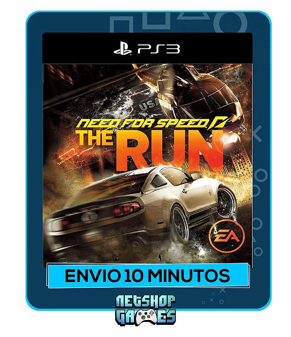 Need for Speed The Run Midia Digital Ps3 - WR Games Os melhores