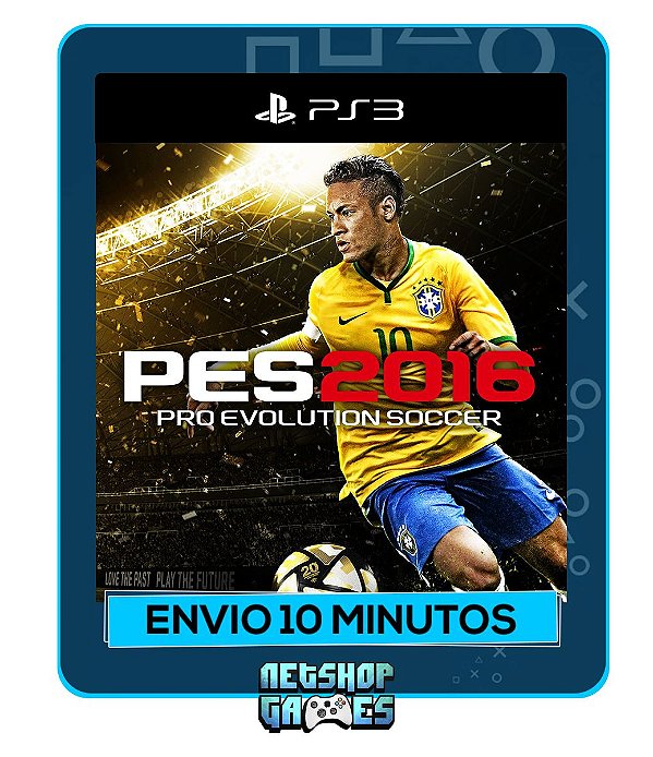 Pes 2016 - Pro Evolution Soccer 16 - Ps3 - Midia Digital