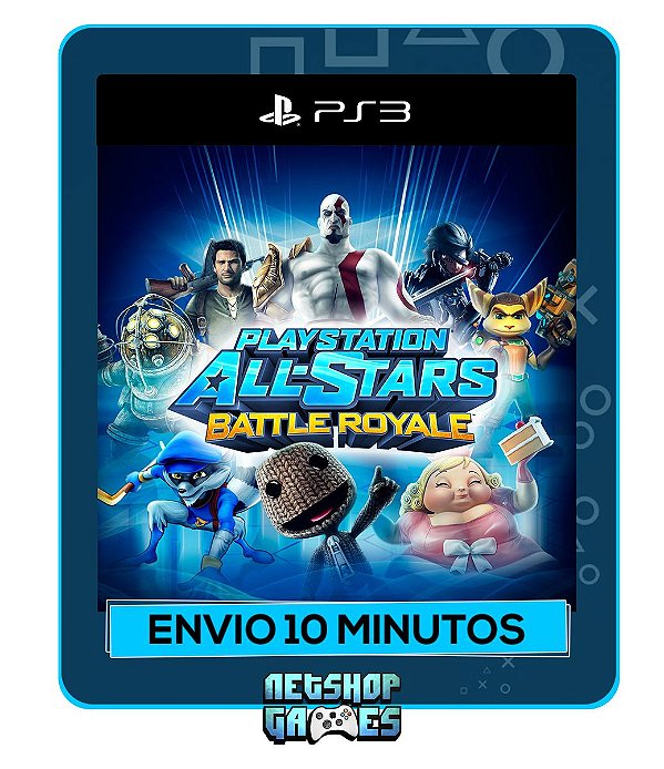 Playstation All Stars Battle Royale - Ps3 - Midia Digital