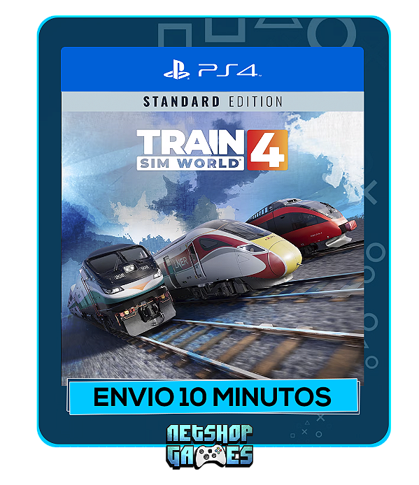 Train Sim World 4 - Edição Padrão - Ps5 - Mídia Digital