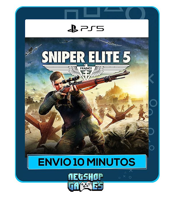 Sniper Elite 5 - Edição Padrão - Ps5 - Mídia Digital