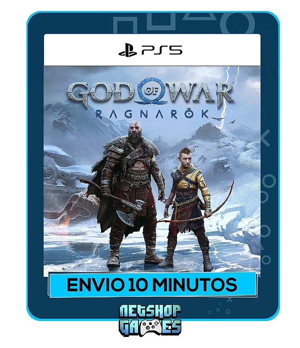 God of War Ragnarok - Edição Padrão - Ps5 - Mídia Digital