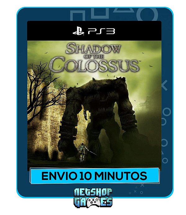 Shadow Of The Colossus - Ps3 - Midia Digital - NetShop Games - Loja Para  Gamer's