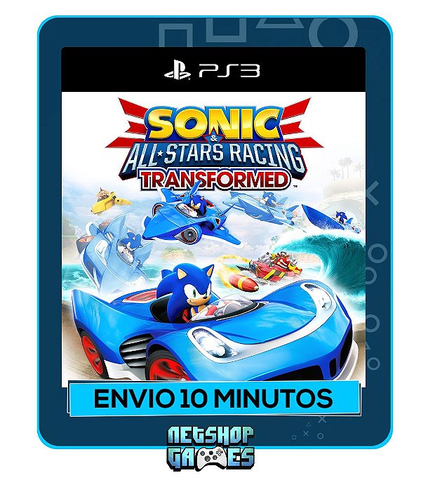 Sonic & All-stars Racing Transformed - Ps3 - Midia Digital