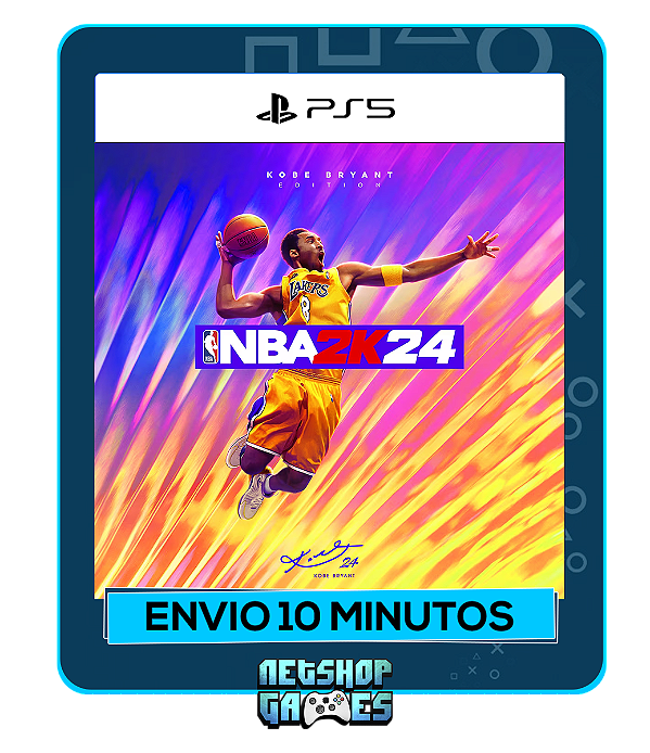 NBA 2K24 - Edição Kobe Bryant - Ps5 - Mídia Digital