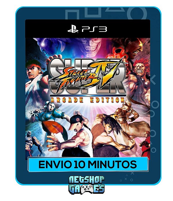 Super Street Fighter Iv Arcade Edition - Ps3 - Midia Digital