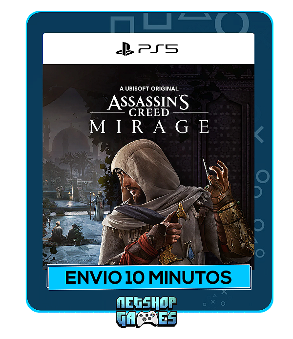 Assassins Creed Mirage - Edição Padrão - Ps5 - Mídia Digital