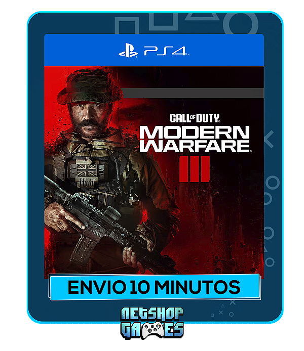 Call of Duty Modern Warfare III - Edição Padrão - Ps4 - Mídia Digital