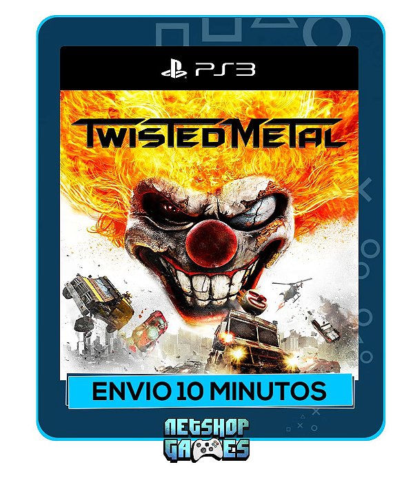 Twisted Metal Remaster - Ps3 - Midia Digital