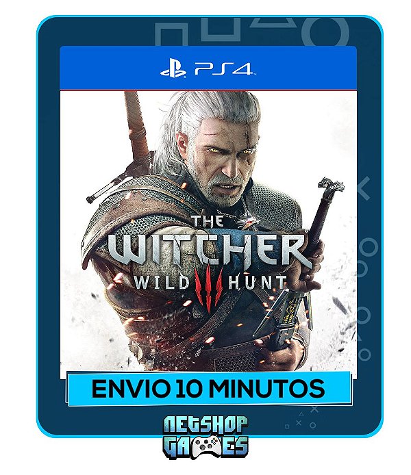 The Witcher 3 Wild Hunt - Edição Padrão - Ps4 - Mídia Digital