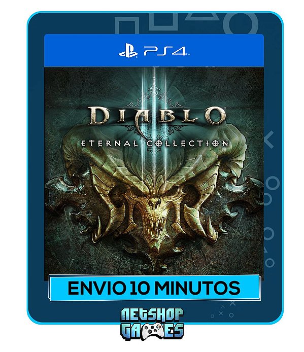 Diablo III - Coleção Eterna - Ps4 - Mídia Digital