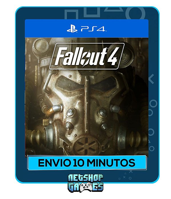 Fallout 4 - Edição Padrão - Ps4 - Mídia Digital