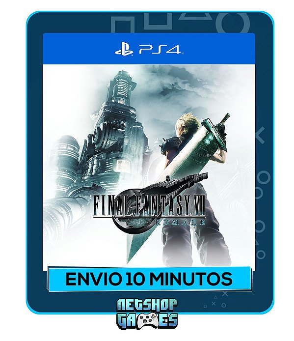 Final Fantasy VII - Edição Remasterizada - Ps4 - Mídia Digital