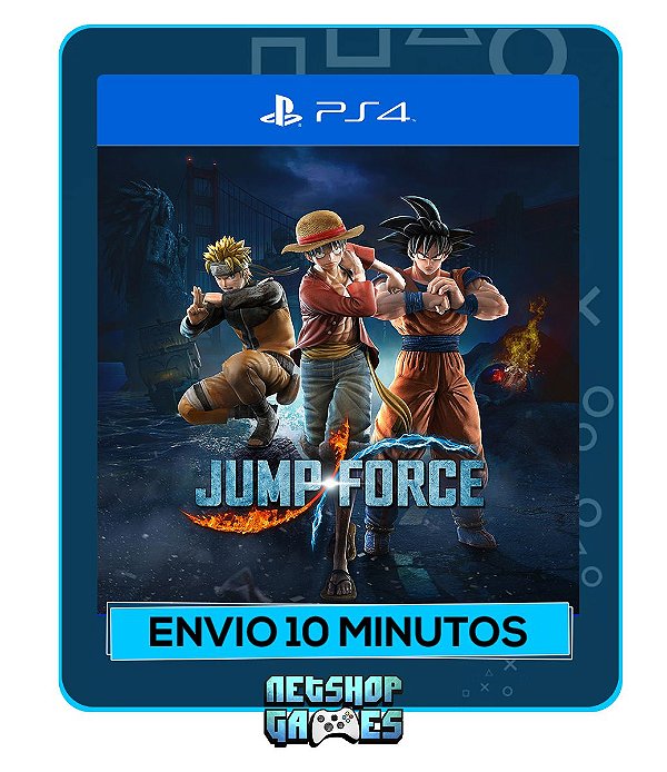 Jump Force - Edição Padrão - Ps4 - Mídia Digital