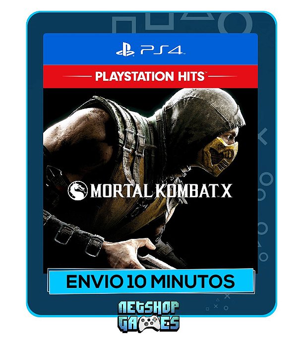 Mortal Kombat X - Edição Padrão - Ps4 - Mídia Digital
