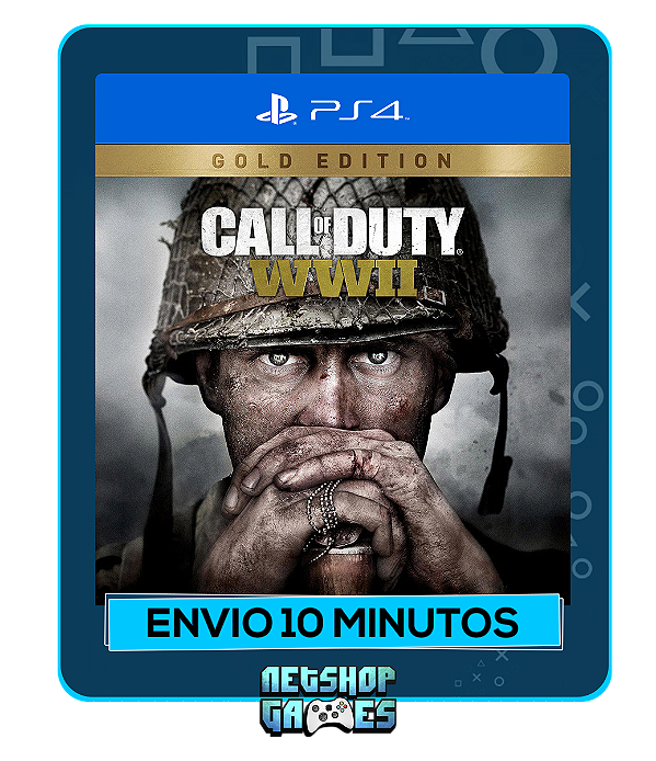 Call of Duty WWII - Edição Ouro - Ps4 - Mídia Digital