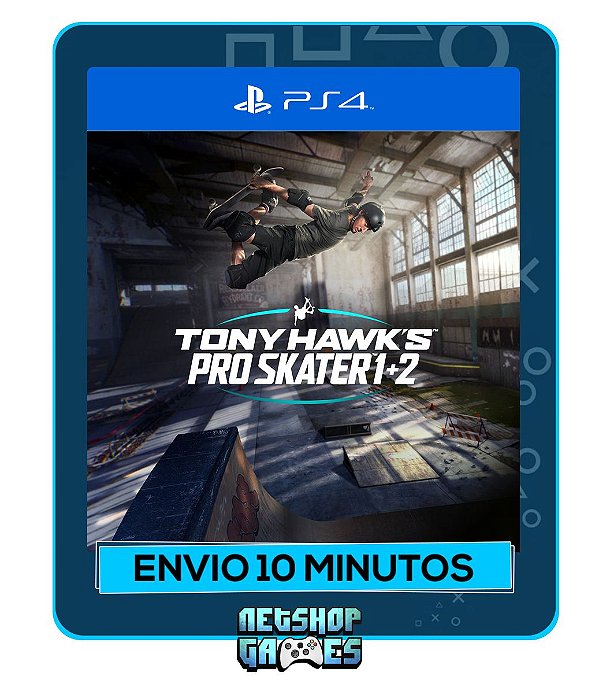 Tony Hawks Pro Skater 1 + 2 - Edição Padrão - Ps4 - Mídia Digital