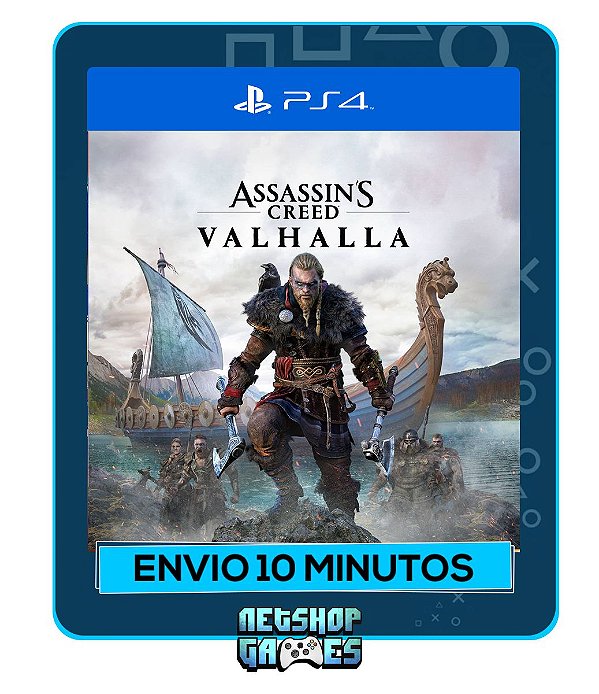 Assassins Creed Valhalla - Edição Padrão - Ps4 - Mídia Digital