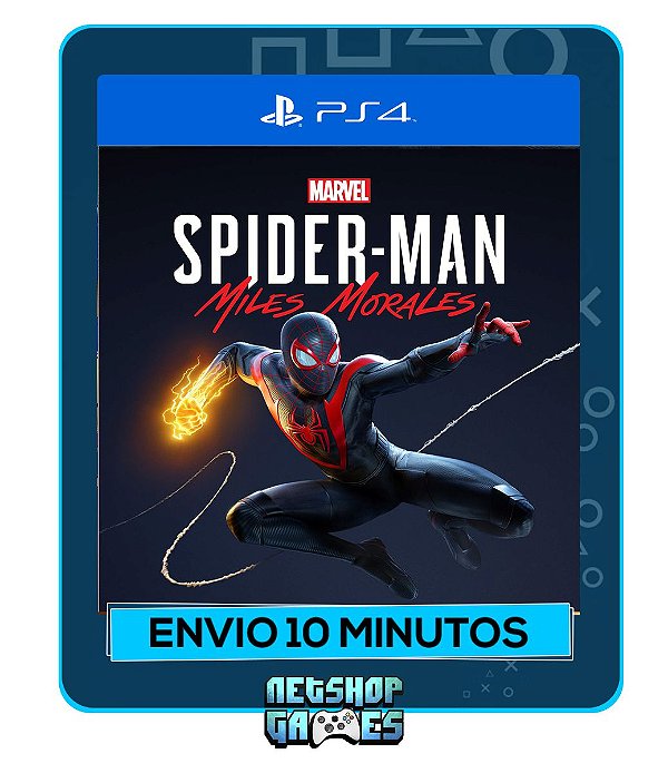 Marvels Spider-Man Miles Morales - Edição Padrão - Ps4 - Mídia Digital