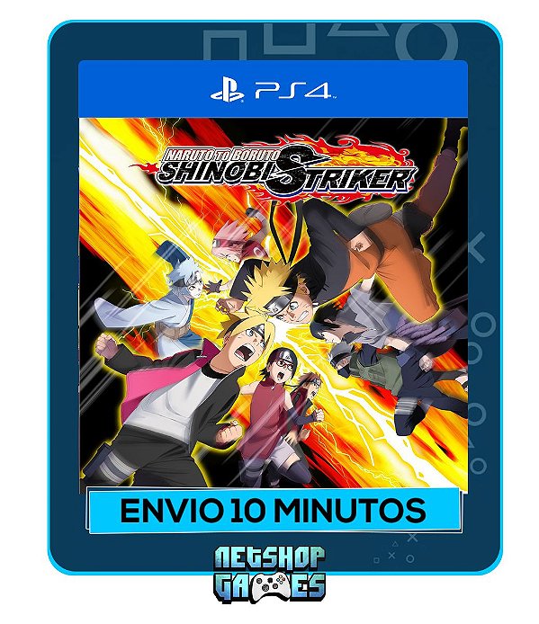 Naruto To Boruto Shinobi Striker - Edição Padrão - Ps4 - Mídia Digital