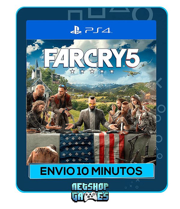 Far Cry 5 - Edição Padrão - Ps4 - Mídia Digital