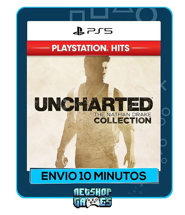 Uncharted The Nathan Drake Collection - Edição Padrão - Ps5 - Mídia Digital