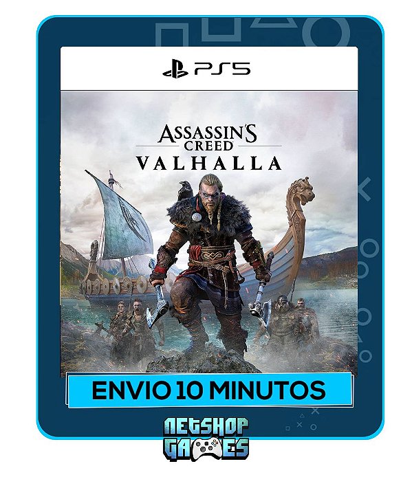 Assassins Creed Valhalla - Edição Padrão - Ps5 - Mídia Digital