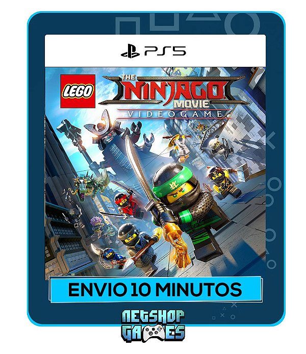 Lego Ninjago O Filme Video Game - Edição Padrão - Ps5 - Mídia Digital