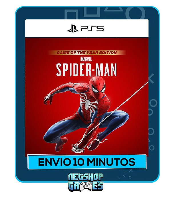 Marvel's Spider-Man - Edição Jogo Do Ano - Mídia Digital - NetShop Games -  Loja Para Gamer's