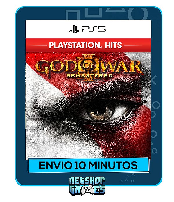 God of War III Remasterizado - Edição Padrão - Ps5 - Mídia Digital
