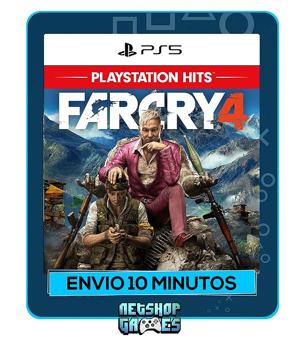 Far Cry 4 - Edição Padrão - Ps5 - Mídia Digital