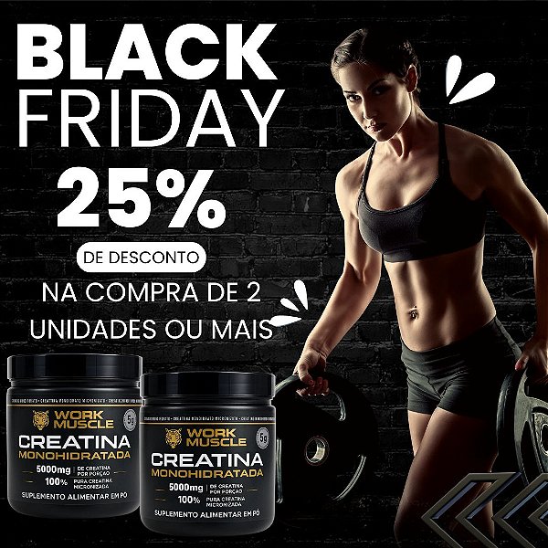 Creatina Monohidratada 100% Pura 300g WorkMuscle