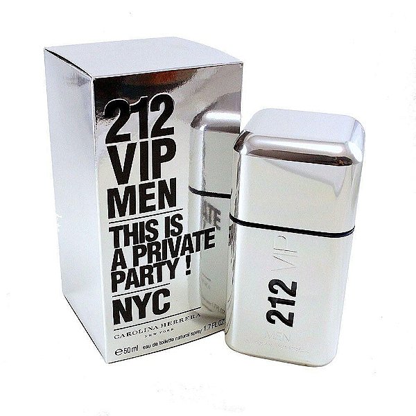 Perfume 212 Vip Men - Carolina Herrera - Perfume Masculino - EAU de Toilette - 100 ml