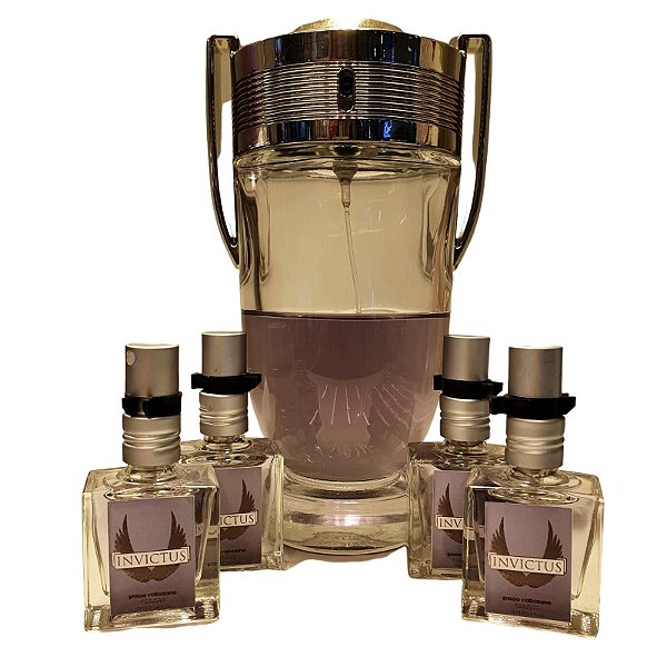 1282 - Decant 9ml Original - Invictus - Paco Rabanne - Perfume Masculino - EAU de Parfum