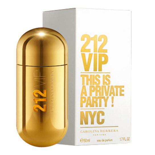 Perfume 212 Vip Nyc Dourado - Carolina Herrera - Perfume Feminino - Eau de Parfum - 80 ml