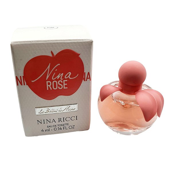 Miniatura Nina Rose Nina Ricci Perfume Feminino EDT- Original - 4ml