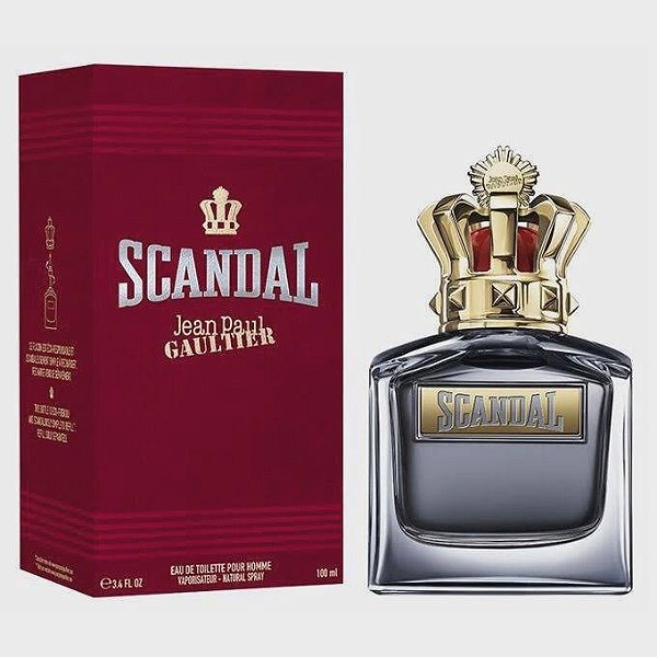 Scandal Pour Homme – Jean Paul Gaultier Perfume Masculino – Eau de Toilette - 100ml