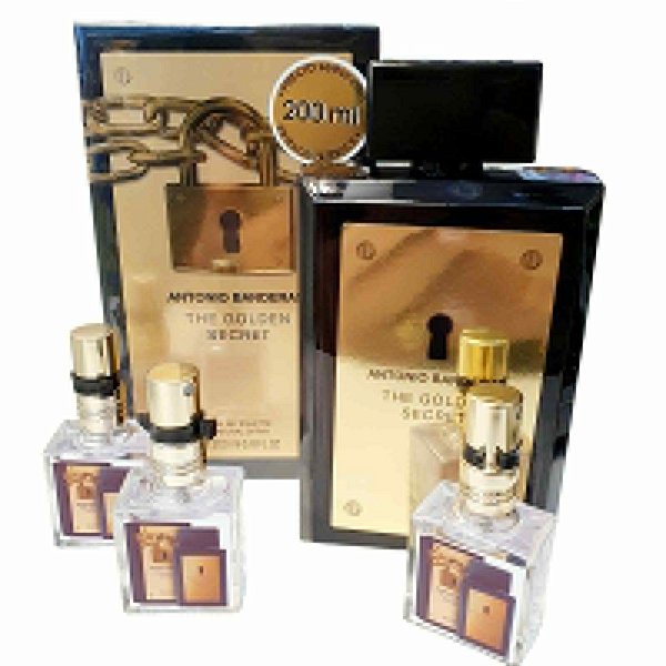 1262 - Decant 9ml Original - The Golden Secret - Antonio Banderas - Perfume Masculino - EAU de Toilette