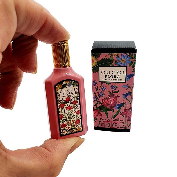 Miniatura Perfume Gucci Flora Gorgeous  Gardenia Feminino EDP - 5ml - Original