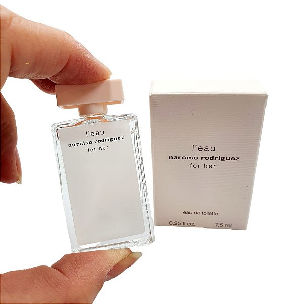 Miniatura Perfume Narciso Rodriguez L'eau Edt  For Her - 7,5ml  - Original