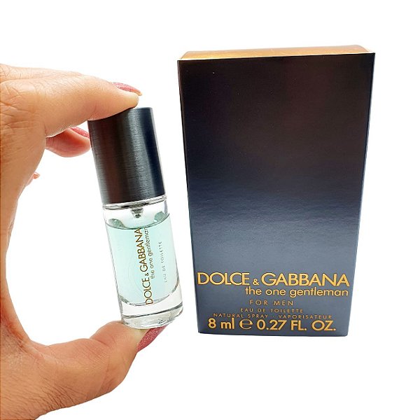 Miniatura Perfume Masculino The One Gentleman Dolce & Gabbana 8ml - Original - EDT