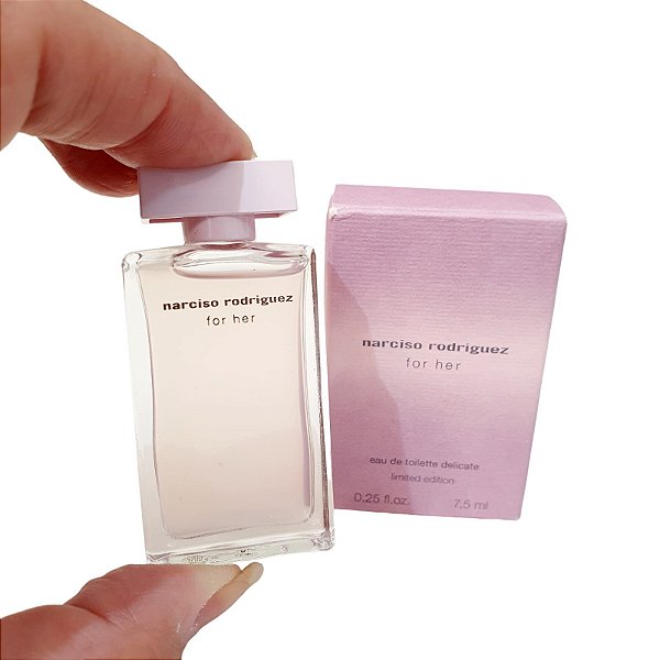 Miniatura Narciso Rodriguez For Her Eau de Toilette Delicate - 7,5 ml - Original