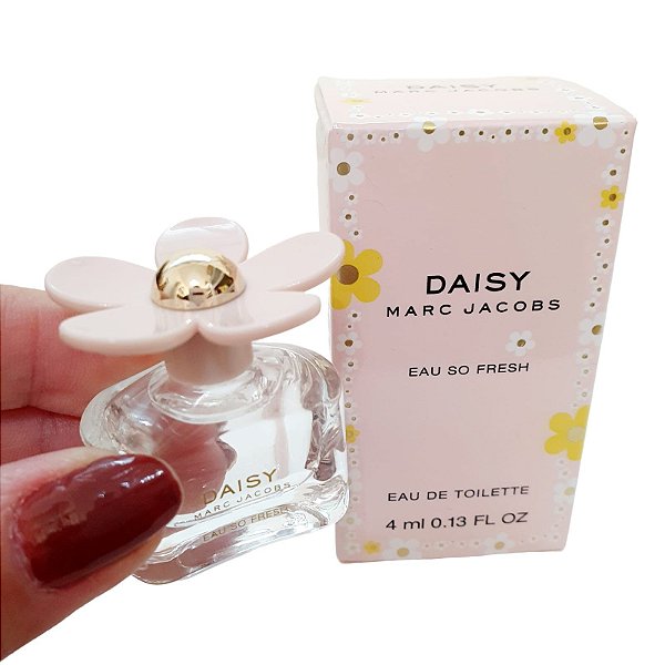 MINIATURA PERFUME MARC JACOBS DAISY EAU SO FRESH FEMININO EAU DE TOILETTE - 4ml - ORIGINAL