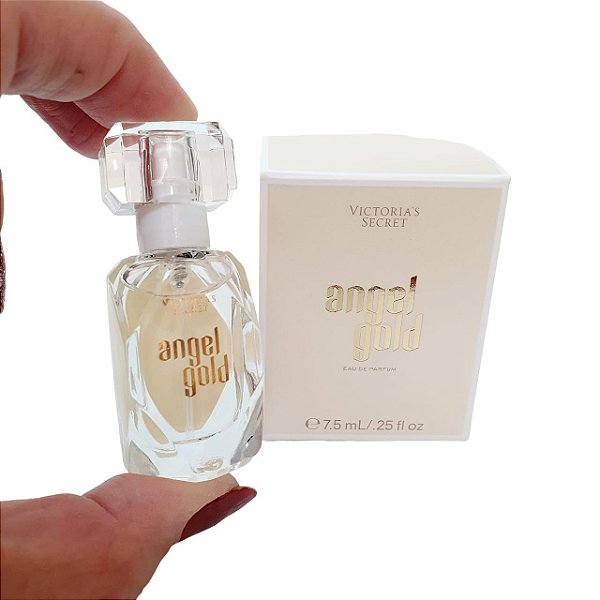 Miniatura Victoria's Secret Angel Gold edp 7.5 ml - Original - Kaory  Perfumaria - Perfumes Originais & Decants